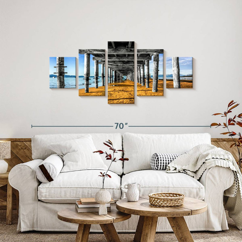 Under Under Lake Tahoe Dock, H 24 po x l 55 po