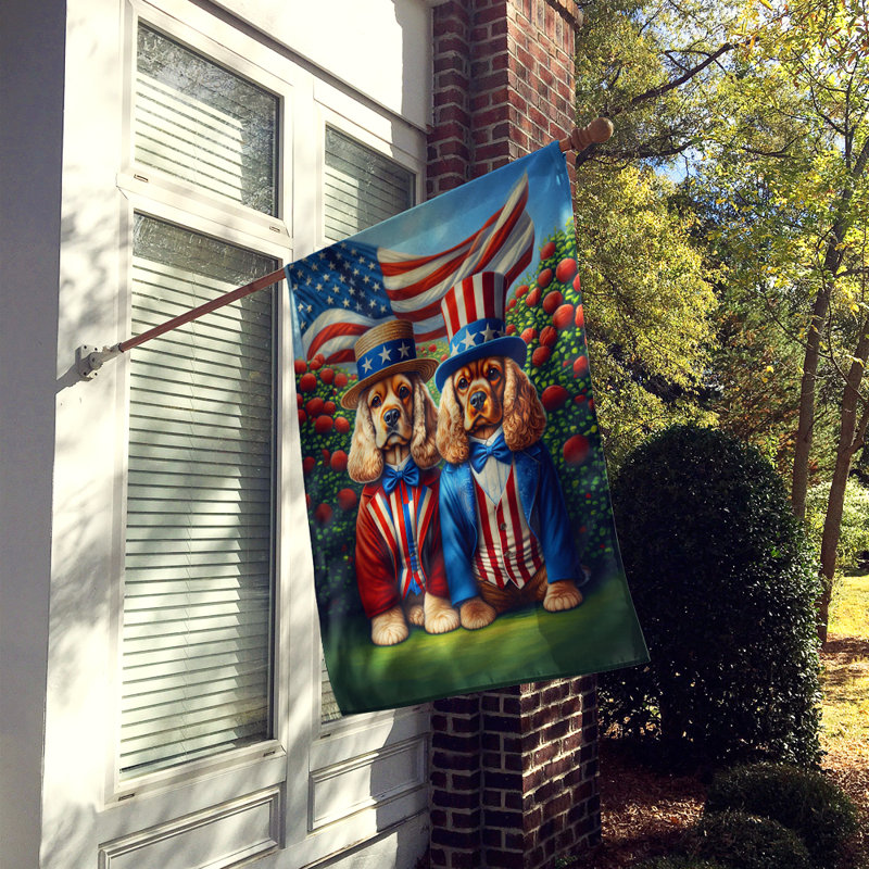 Drapeau «All American House», Épagneul cocker