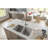 Crosstown 33" x 22" Stainless Steel Double Bowl Dual Mount Kitchen Sink-445097119