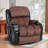 Recliner Chair  for Living Room with Rocking Function and Side Pocket