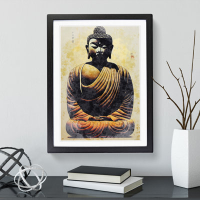 Mesmerising Buddha - Framed Print