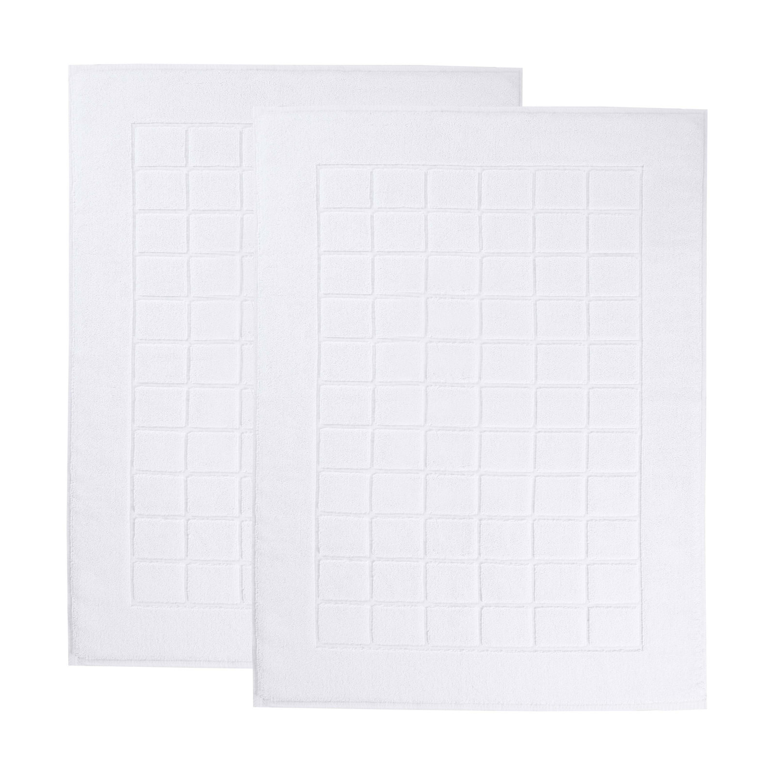 Cotton Bath Mat, White