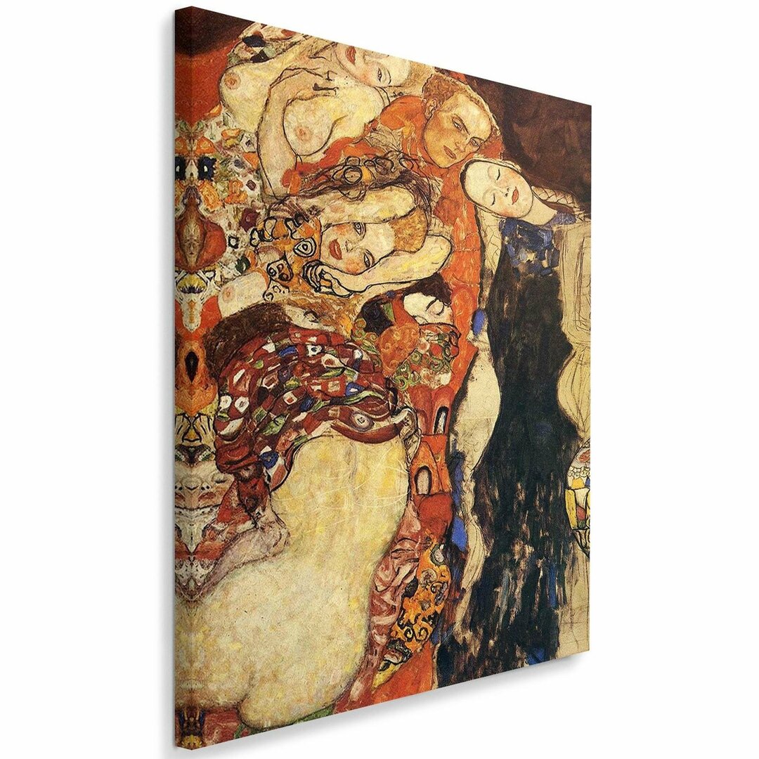 Leinwandbild Braut (unvollendet) von Gustav Klimt