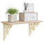 Wall Shelf Brackets Steel Indoor and Outdoor Use Space-Saving Design-1668207586-1668207589