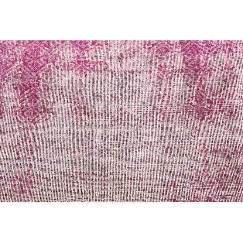 Unique Vintage Turkish Pink Pattern Door Mat for Stylish Home Decor and Colorful Area