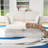 Double-Layer Cushion Modular Sofa, Freely Combinable, 4-Seater With Storage Function-323440684