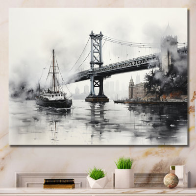 " Gray Bridge Urban Suspension III "