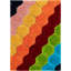 Tapis orange / rouge Cobina-52759980