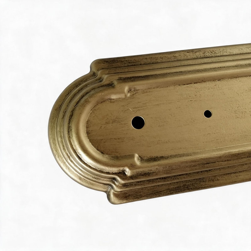 Éclairage pour meuble-lavabo en vitrail