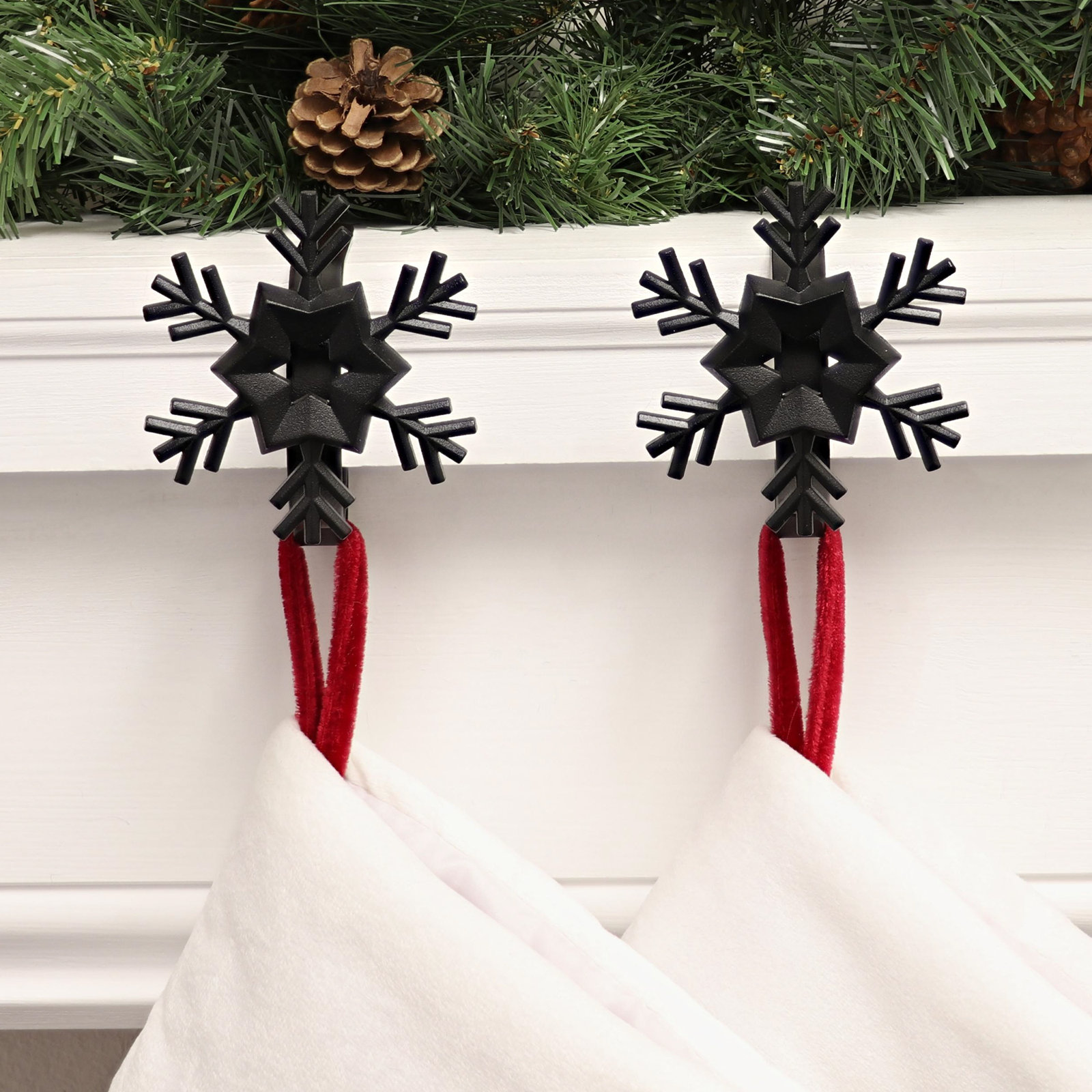 Snowflake Stocking Holder