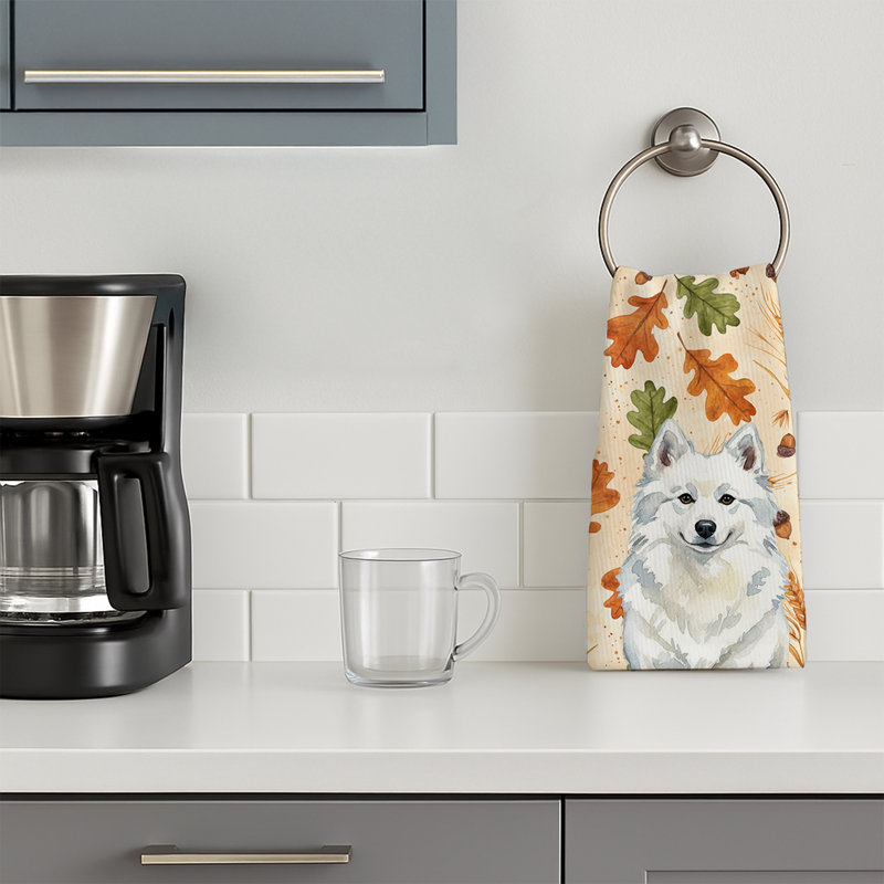 Serviette de cuisine American Eskimo, American Eskimo