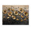 Désert doré fleur de fleurs sauvages - Art mural en bois de fleurs sauvages - sur bois de pin naturel-1633104664