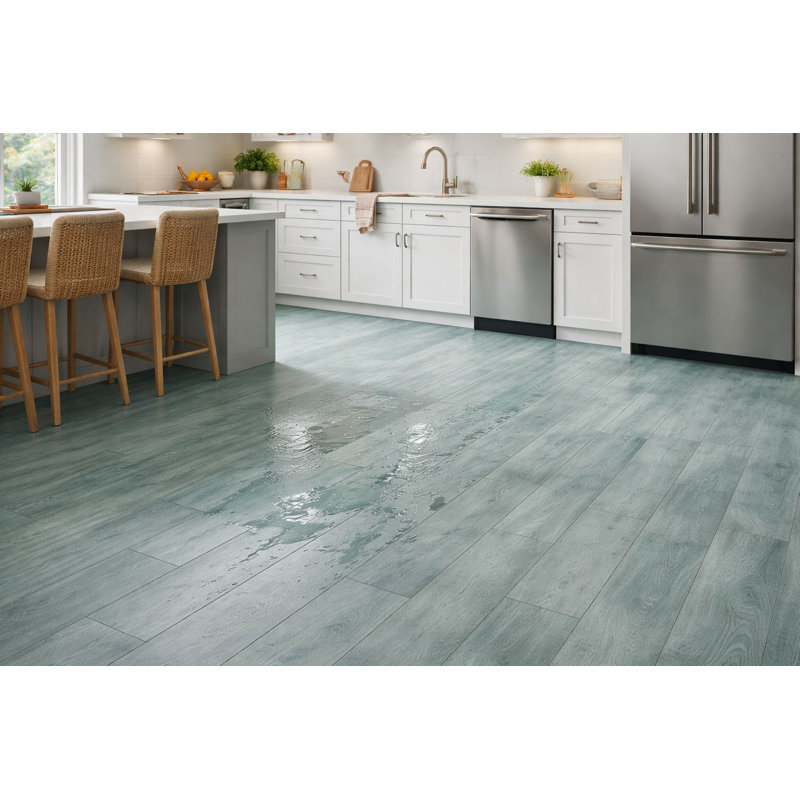 20 Mil Wear Layer Waterproof Click-Lock Luxury Vinyl Plank Flooring – 6.5mm with Attached Underlayment