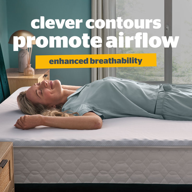 Silentinight 3Cm Orthopaedic Mattress Topper, Double (4'6)