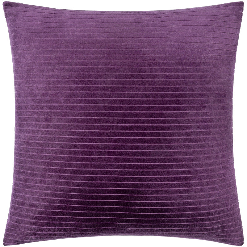 Table basse Alcona Bayer, Housse de coussin seulement - sans coussin, Prune, 20 po x 20 po