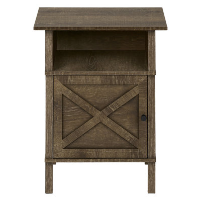 Accent Table, Side Table, End, Living Room, Small, Storage, Transitional