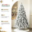  Arbre de Noël artificiel enneigé-784569924