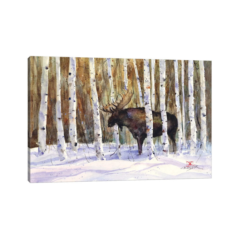 «A Moment's Rest» par Dean Crouser, reproduction d'art sur toile tendue, H 18 po x l 26 po x P 1,5 po