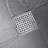 6 inch Grid Shower Floor Drain