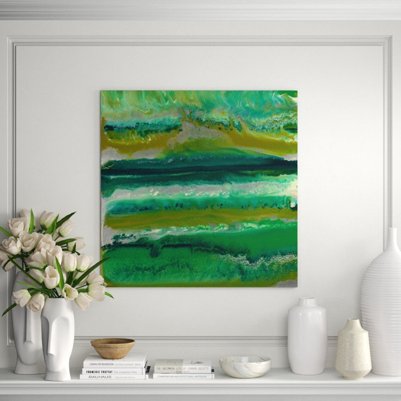 Trifle III Painting by Danielle Davis, Outdoor, 36" H x 36" W x 1.5'' D
