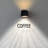 2-pack Led Wall Sconce With Touch Control Dual-head Wall Lamp 360° Rotatable Wall Lamp Bedroom Wireless Night Light Black