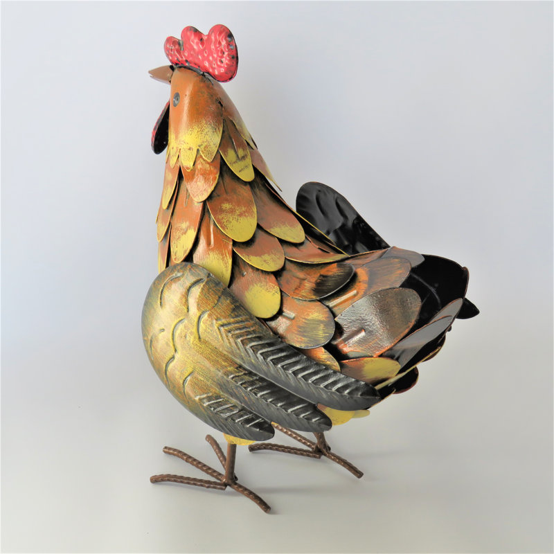 Animals Weather Resistant Metal Garden Statue