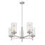 Lustre classique 5 lumières à abat-jour-81981029