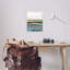 «Paint Strokes Beach Impression», estampe numérique par Victoria Barnes-1840476853-1840476855