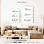 Plaque murale Kema Kiss Me Goodnight-108621930