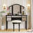 Makeup Vanity Table Set