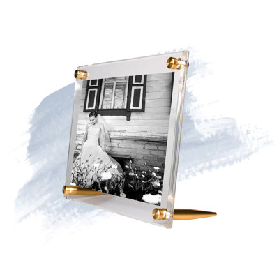 Acrylic Bevel Tabletop Float Frames
