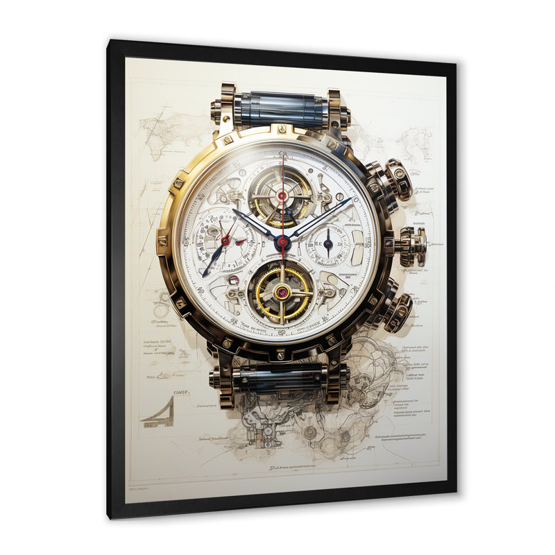 Impression de luxe sur toile, Cadre simple noir, H 40 po x l 30 po x P 1,5 po