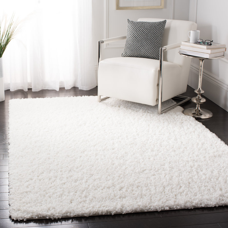 Tapis à poils longs August, Rectangle 5 pi 3 po x 7 pi 6 po