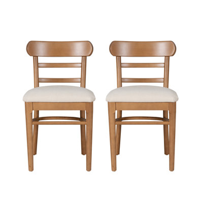 Regiene 19'' H Solid Beech Wood Side Chair (Set of 2)