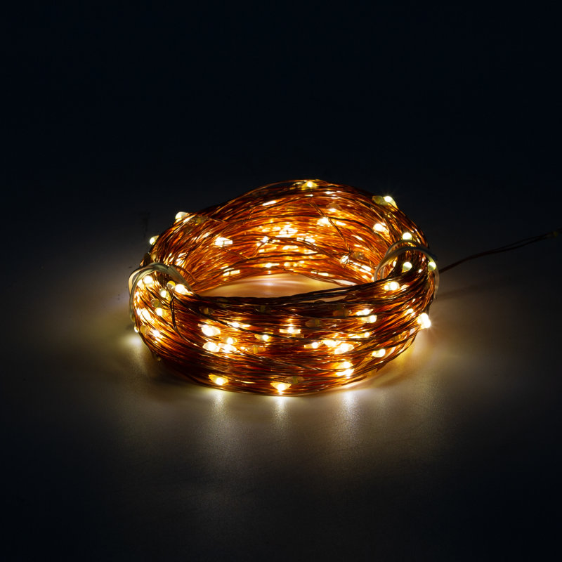 2190cm LED Solar Powered 200 - Bulb Fairy String Light