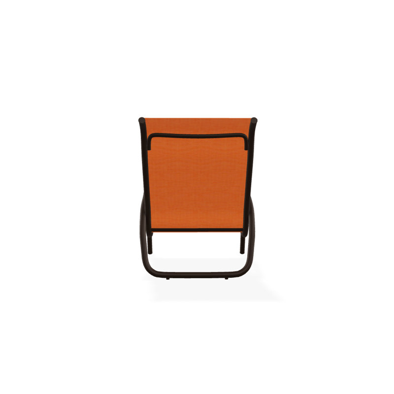 Beach Chair, Textured Kona, Canvas Tangerine Sunbrella® Canvas