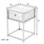 Chilmark 35cm W Metal Bedside Table