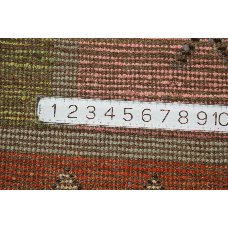 Tapis à motif géométrique oriental marocain 7 x 10