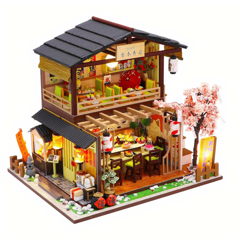 Ensemble de boîte de chambre miniature Wizardi