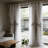 Shabby Chic Double Layer Blackout Curtains With Ruffle Sheer Overlay, Farmhouse Rustic Design For Bedroom And Living Room, Light Blocking And Noise Reducing Drapes-436123960-436123954
