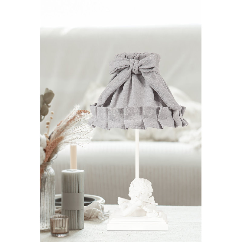 Lampe de table 116,5 ", Blanc, Gris