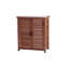 Banc de rempotage avec armoire de rangement et plateau de table en métal pour patio extérieur