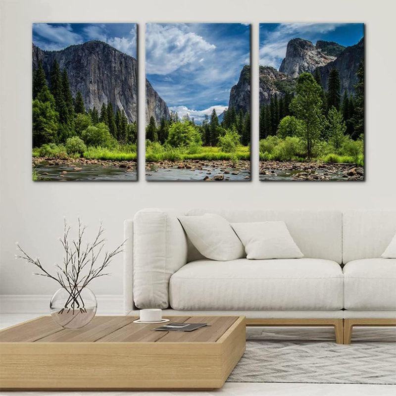 3 Piece Wrapped Canvas Wall Art