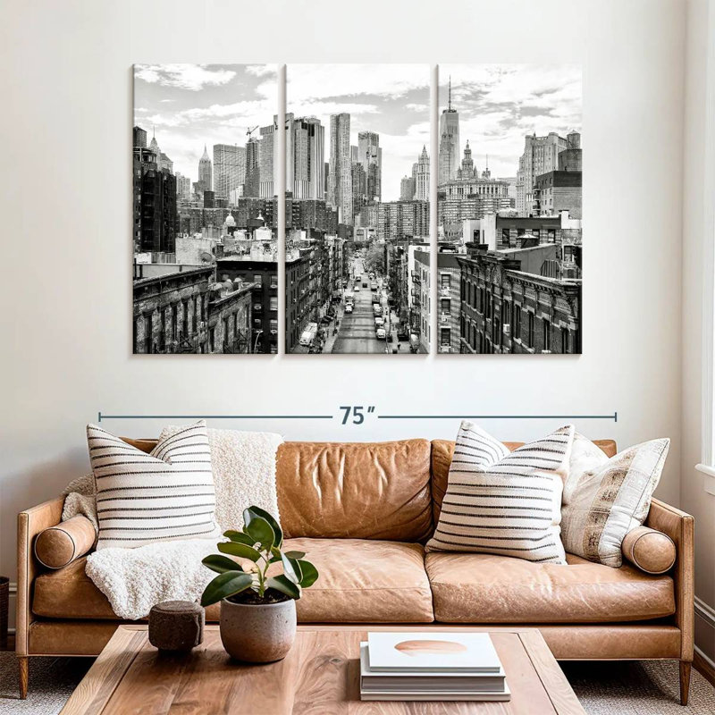 Rorry Financial District, 42" H x 65" W
