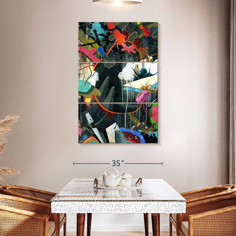 Kelan Anger Management, 50" H x 32" W