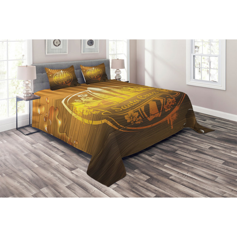 Coastal Polyester Coverlet
