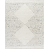 Peru Wool Ikat Area Rug in Ivory