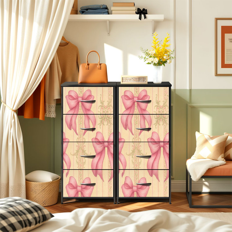 Commode de rangement verticale 4 tiroirs