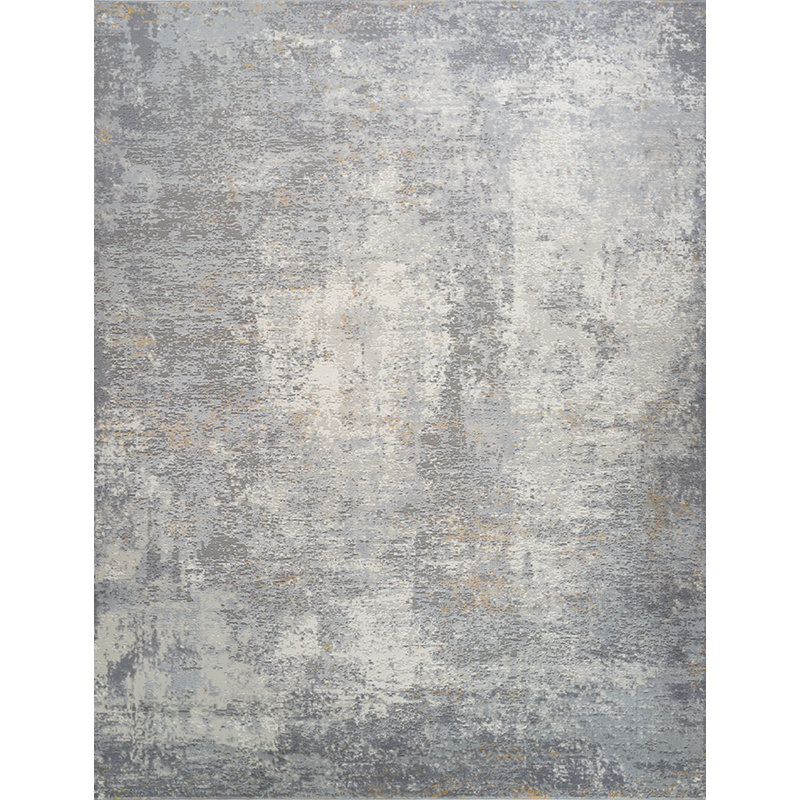 Tapis beige / gris Stella, Rectangle 7 pi 9 po x 9 pi 9 po