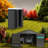 Large Sheds with Storage 12x30FT Metal Modern Garage for Home Backyard